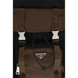 Prada Brown Recycled Polyamide Backpack