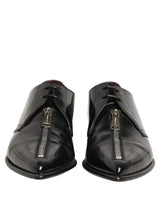 Dolce & Gabbana Black Leather Men Derby Dress Formal Shoes