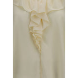 Chloé Beige Silk Blouse