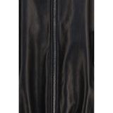 Brunello Cucinelli Black Lamb Ovis Aries Aries Leather Jacket