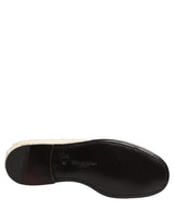 Dolce & Gabbana White Fur Shearling Men Dress Loafers Shoes
