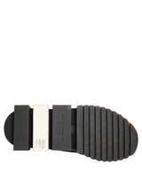Dolce & Gabbana Black White Sorrento Slip-On Logo Sneakers Shoes