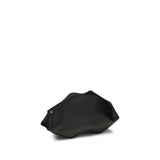 Alexander McQueen Black Calf Leather Bos Taurus Clutch Bag
