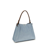 Fendi Blue Cotton Handbag