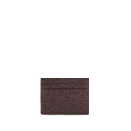 Dolce & Gabbana Brown Calf Leather Bos Taurus Wallet