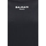 Balmain Black Cotton T-Shirt