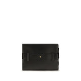Balmain Black Lamb Ovis Aries Aries Clutch Bag