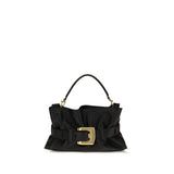 Balmain Black Calf Leather Bos Taurus Handbag