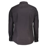 Tommy Hilfiger Black Cotton Men's Shirt