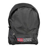 Norway 1963 Black Polyester Men's Backpack