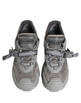Dolce & Gabbana Gray Airmaster Panelled Low Top Men Sneakers Shoes