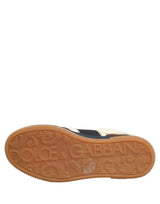 Dolce & Gabbana Multicolor Leather MIAMI Low Top Men Sneakers Shoes