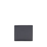 Ferragamo Blue Calf Leather Bos Taurus Wallet