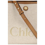 Chloé Beige Fabric Handbag