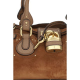 Chloé Brown Calf Leather Bos Taurus Handbag
