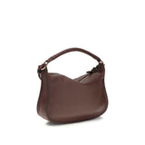Chloé Bordeaux Calf Leather Bos Taurus Shoulder Bag