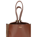 Chloé Brown Calf Leather Bos Taurus Shoulder Bag