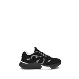Valentino Garavani Black Polyester Athletic Sneakers