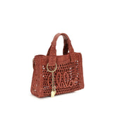 Chloé Multicolor Raffia Shoulder Bag