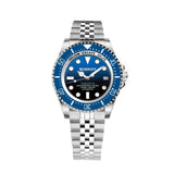 Bobroff Silver Stainless Steel Sport Watch