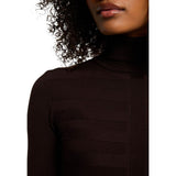 Morgan De Toi Brown Viscose Turtleneck