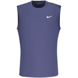 Nike Blue Polyester Men's Tank
