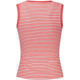 Tommy Hilfiger Red Cotton Women's Tank Top