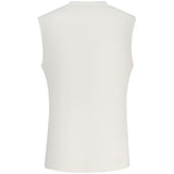 Nike White Polyester Men's Tank