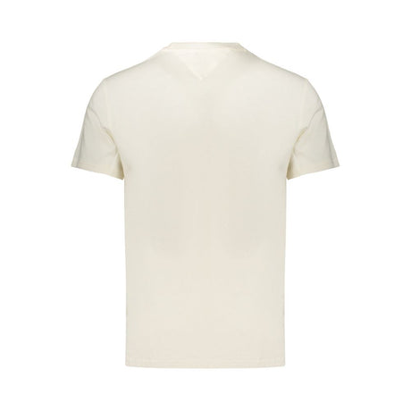 Tommy Hilfiger Bianco Cotton Men's T-Shirt