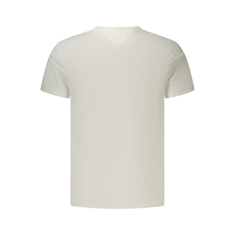 Tommy Hilfiger Bianco Cotton Men's T-Shirt
