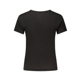 Tommy Hilfiger Black Cotton Women's T-Shirt