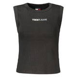 Tommy Hilfiger Black Cotton Women's Tank Top