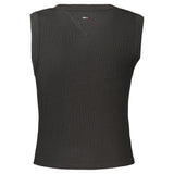 Tommy Hilfiger Black Cotton Women's Tank Top