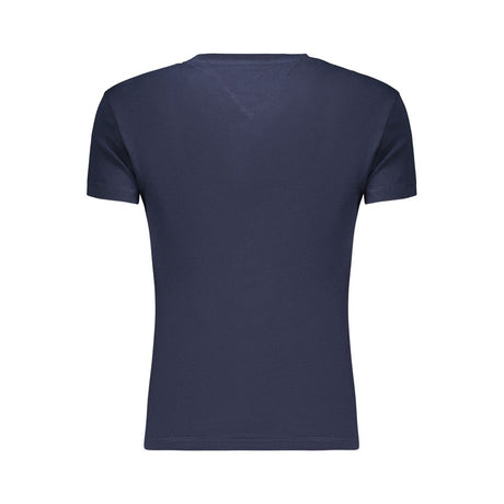 Tommy Hilfiger Blue Cotton Women T-Shirt