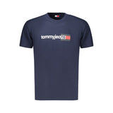 Tommy Hilfiger Blu Cotton Mens T-Shirt