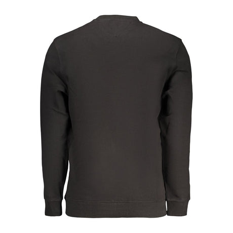 Tommy Hilfiger Black Cotton Men's Sweatshirt