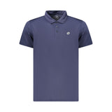 Lotto Blue Polyester Men's Polo Shirt