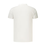 Lotto White Polyester Polo Shirt