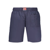 Norway 1963 Blue Polyamide Men's Swim Boxer