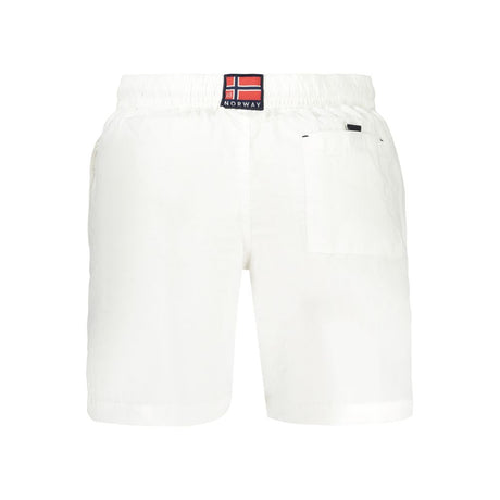 Norway 1963 Bianco Polyamide Men's Swimwear