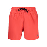 Norway 1963 Red Polyamide Men's Swim Boxer