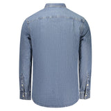 Calvin Klein Blue Cotton Men's Shirt