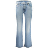 Calvin Klein Azzurro Cotton Women's Jeans