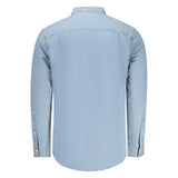 Calvin Klein Azzurro Cotton Men's Shirt