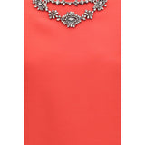 Valentino Multicolor Wool Oves Aries Casual Dress