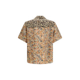 Valentino Multicolor Silk Pattern Shirt