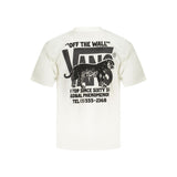 Vans White Cotton Men's T-Shirt