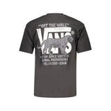 Vans Black Cotton Men's T-Shirt