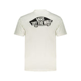 Vans White Cotton Men's T-Shirt