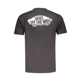 Vans Black Cotton Men's T-Shirt